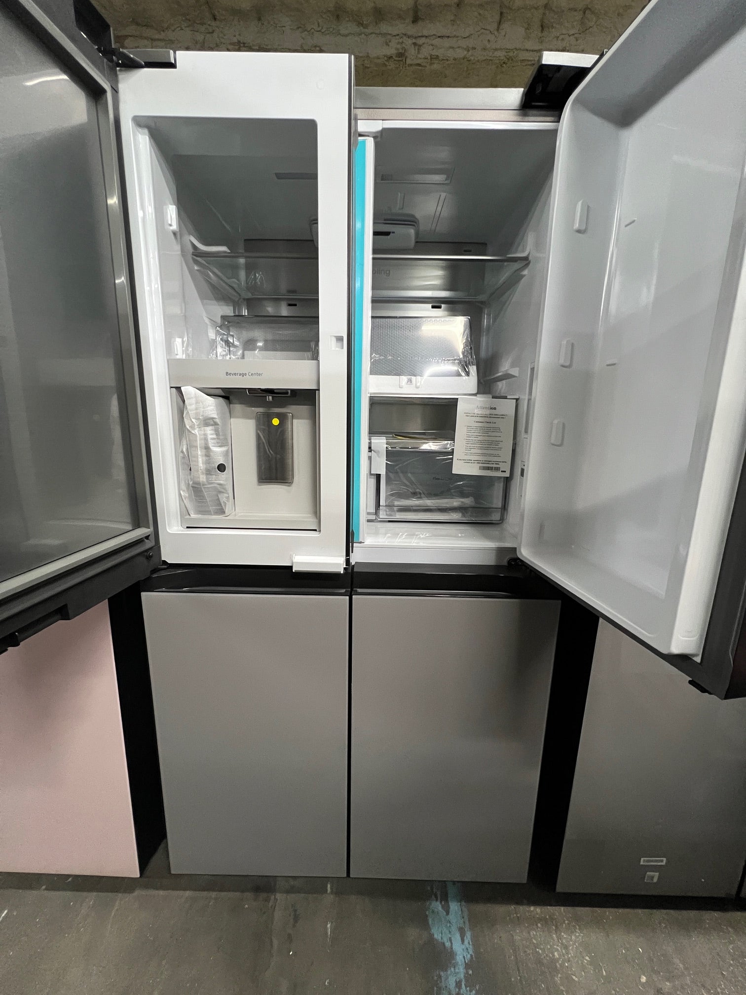 Samsung Bespoke 23 cu. ft. Counter Depth Flex Matte Grey